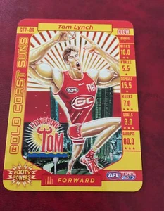 Australia AFL 2017 Footy Powers Card Tom Lynch Towering Tom GFP-08 - Foto 1 di 2