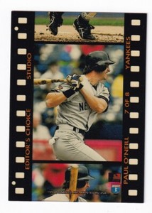 Paul O'Neill 1994 Studio MLB Editor's Choice Card # 7 of 8 Yankees