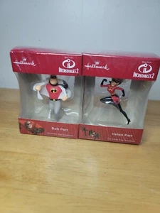 2018 Hallmark Red Box ~ Incredibles 2 ~ Bob Parr and Helen Parr ~ free ship - Picture 1 of 4