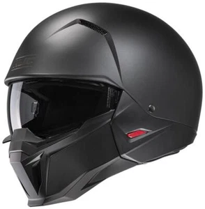 Casco Demi-Jet HJC I20 Negro Mate Semi Fat Talla M - Imagen 1 de 5