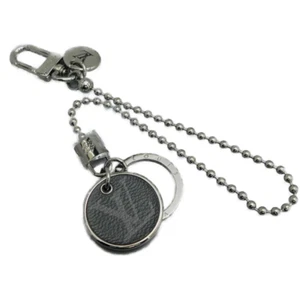 Louis Vuitton Portecre Chenne Monogram Id M63629 Keychain Ball Chain Keyring Ecl - Picture 1 of 13