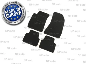 NEW LHD CAR FLOOR MATS FOR ALFA ROMEO 159 05-11 VELOUR CARPET LINERS RUGS BLACK - Bild 1 von 5