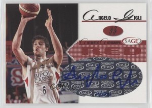 2005 Sage Auto Red /200 Angelo Gigli #A8 Auto