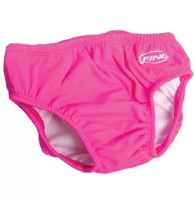 Pañal de natación reutilizable FINIS - rosa liso Foto 1 de 3