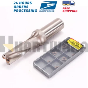 U Drill 22mm Carbide Drill 22mm Length 69mm Indexable Drill Inserts WCMX040208 - Picture 1 of 9