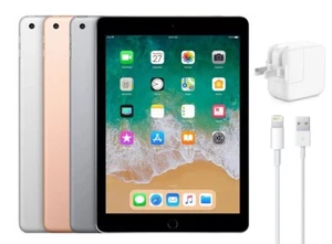 Apple iPad 6 6th Gen 32GB 9.7" Tablet Wi-Fi Cellular (Unlocked) - Excellent - Picture 1 of 5
