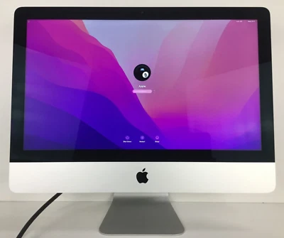 Apple iMac A1418 All In One i5 2.8GHz 8GB Ram 1TB HDD Late 2015 Monterey - Image 1 of 4