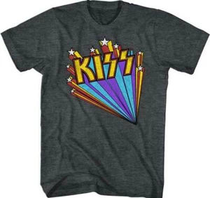KISS - STARS - T-SHIRT - BRAND NEW & LICENSED - KISS527 - Picture 1 of 1