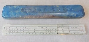 📐 Vintage NESTLER RIETZ Nr. 0238 Slide Rule D.B.P. 917215 - Picture 1 of 9