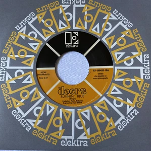 Doors 45 Runnin' Blue /Do It NEW reissue unplayed - Picture 1 of 3