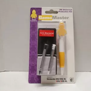 BRAND NEW GAME MASTER DS UNIVERSAL PROTECTION KIT NINTENDO DSi DSi XL 3DS 3DS XL - Picture 1 of 7