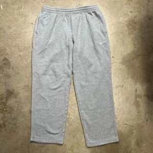 Vintage Y2k Nike Jogginghose Loose Fit Grau Bestickt Swoosh Logo Baggy - Bild 1 von 6