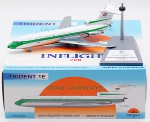 Flug 1:200 Iraqi Airways Hawker Trident 1E Diecast Flugzeug Modell YI-AEC - Bild 1 von 14
