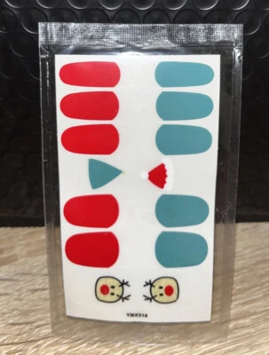 Selbstklebenden Nagelfolien Weihnachten / Winter / Nail Wraps / Schnee - Bild 1 von 2