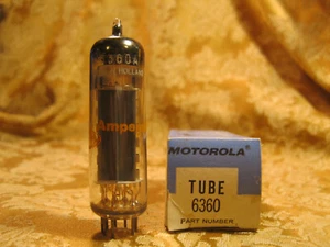 Vintage NOS NIB Motorola Amperex Phillips 6360A Vacuum Tube  Holland - Picture 1 of 1