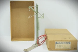 1:87 HO Märklin 7010 Oberleitung Anschluss-Mast mit Fahrdrahtspanner M-Gleis - Bild 1 von 3
