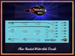 1/64 1990 Silverado ""Black Trim"" Aufkleber SCR-1302C - Bild 1 von 3