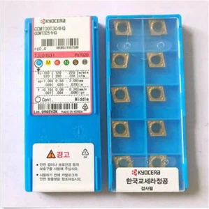 Kyocera CCMT09T304HQ CCMT32.51HQ PV7020 CNC Carbide Insert 10pcs New - Picture 1 of 1