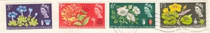 Botanical Congress non-phosphor GB Used NW10 1963 ON PIECE (146799) - Picture 1 of 1