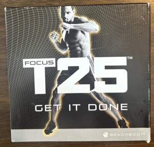 T25 Focus Alpha and Beta Beachbody Workout 9 Disc 2013 DVD Box Set - Picture 1 of 16
