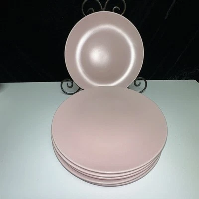 SET OF 6-IKEA 12011 LIGHT PINK DINNER PLATRS 10"  FREE SHIPPING - Image 1 of 4