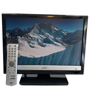 JVC LT-19DK8ZJ 19" Inch LCD TV HD DVB Digital Tuner Freeview Remote Read Desc - Picture 1 of 17