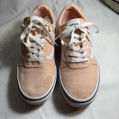 Zapatos para mujer VANS Off The Wall de lona melocotón talla 5 Foto 1 de 4