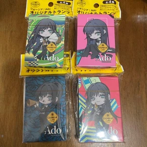 Ado x Georgia Coffee Original Playing Cards Complete Set of 4 Japan - Picture 1 of 2