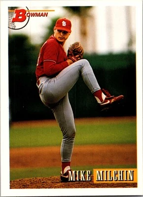 Mike Milchin #516 1993 Bowman St. Louis Cardinals - Image 1 of 2