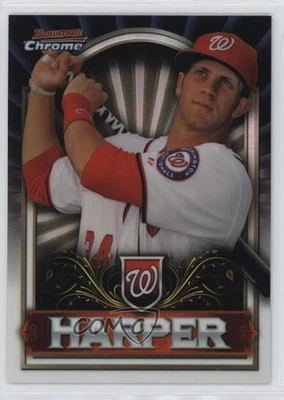 2011 Topps Bowman Chrome Exclusive Topps Value Box Silver Bryce Harper #BCE1 - Image 1 of 2