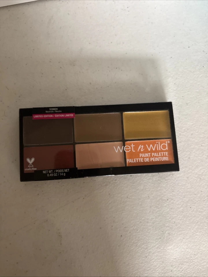 Wet n Wild Paint Palette #1230031 Neutrals  ( Multi Color)  Cream Free S&H - Image 1 of 1
