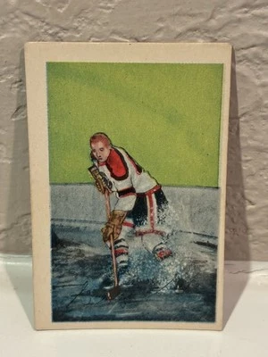 1952-53 Parkhurst #36 George "Hully" Gee Chicago Blackhawks EXMT - Image 1 of 2