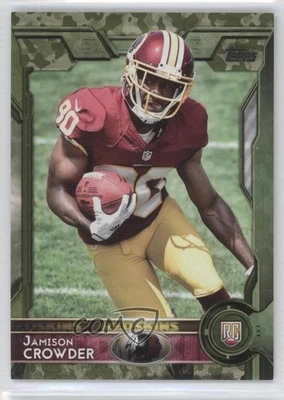 2015 Topps Rookie STS Camo /399 Jamison Crowder #494 Rookie RC - Image 1 of 2