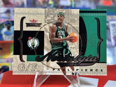 2004-05 Fleer Throwbacks Paul Pierce Nostalgia /1998 Boston Celtics - Image 1 of 4
