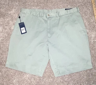 "Pantalones Cortos Polo Ralph Lauren Para Hombre 40 Verde Calce Clásico Chino 5 Bolsillos 9"" Entrepierna" Foto 1 de 4