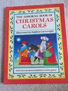 The Usbourne Book of Christmas Carols Illustrated by Stephen Cartwright 1989 - Picture 1 of 4