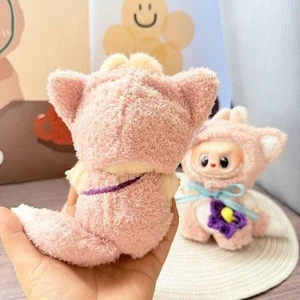Para LABUBU Los Monstruos Muñeca de Peluche Reemplazo Ropa Conjunto Rosa Sin Juguetes - Imagen 1 de 3