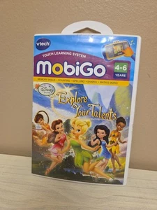 VTech mobiGo Explore Your Talents Learning Game Disney Fairies 4-6 years - Picture 1 of 2