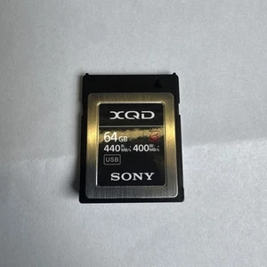 Sony XQD-G Series 64GB XQD Speicherkarte QDG64F/J (gut) - Bild 1 von 3