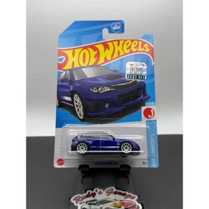 Hot Wheels 2023 Subaru blu sigillata in fabbrica WRX STI HKJ10 - Foto 1 di 3