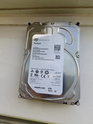 Seagate Skyhawk 6TB SATA HDD Surveillance 3.5" ST6000VX001 - Image 1 of 2