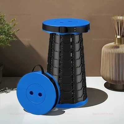 Модернизированный толстый складной табурет портативный телескопический стул сиденье выдвижное для рыбалки - Изображение 1 из 4