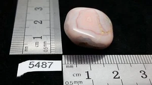 Agate rose du Botswana TOP QUALITE pierre roulée mineraux lithotherapie reiki - Foto 1 di 1