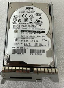Used Cisco UCS-HD12TB10K12G 1.2T 10K 12G SAS 2.5'' SFF SAS HARD DRIVE w/ caddy - Afbeelding 1 van 2