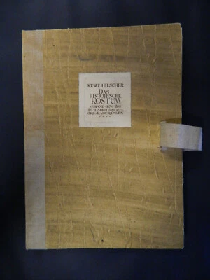 Mappe Kurt Hilscher 48 Original Radierungen - Das Historische Kostüm Limitiert - Bild 1 von 4