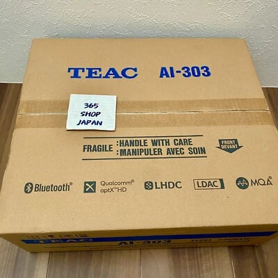 TEAC AI-303-B Black Desktop Audio Amplifier Bluetooth USB Input Hi-Res New - Image 1 of 4