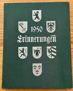 1950 ERINNERUNGEN Yearbook of American Dependents High Schools of Germany 320 pg - Picture 1 of 8