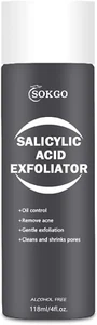 Salicylic Acid Exfoliator, Gentle BHA Exfoliating Toner, Facial Cleanser for Bla - Picture 1 of 12