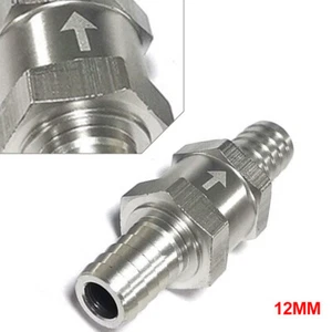 1 Pcs One Way Check Valve Non Return Inline for Gas or Diesel fuel 12mm - Picture 1 of 10