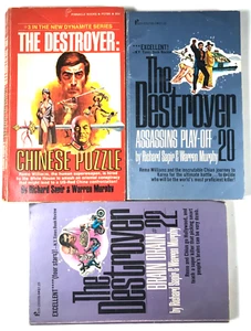 THE DESTROYER - THREE "READER" COPIES - #3, #20, #22 - All 1st prints - Picture 1 of 3
